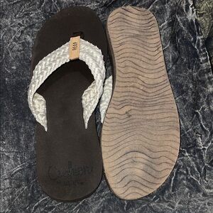 Reef Women's Sandals in Black and Cream